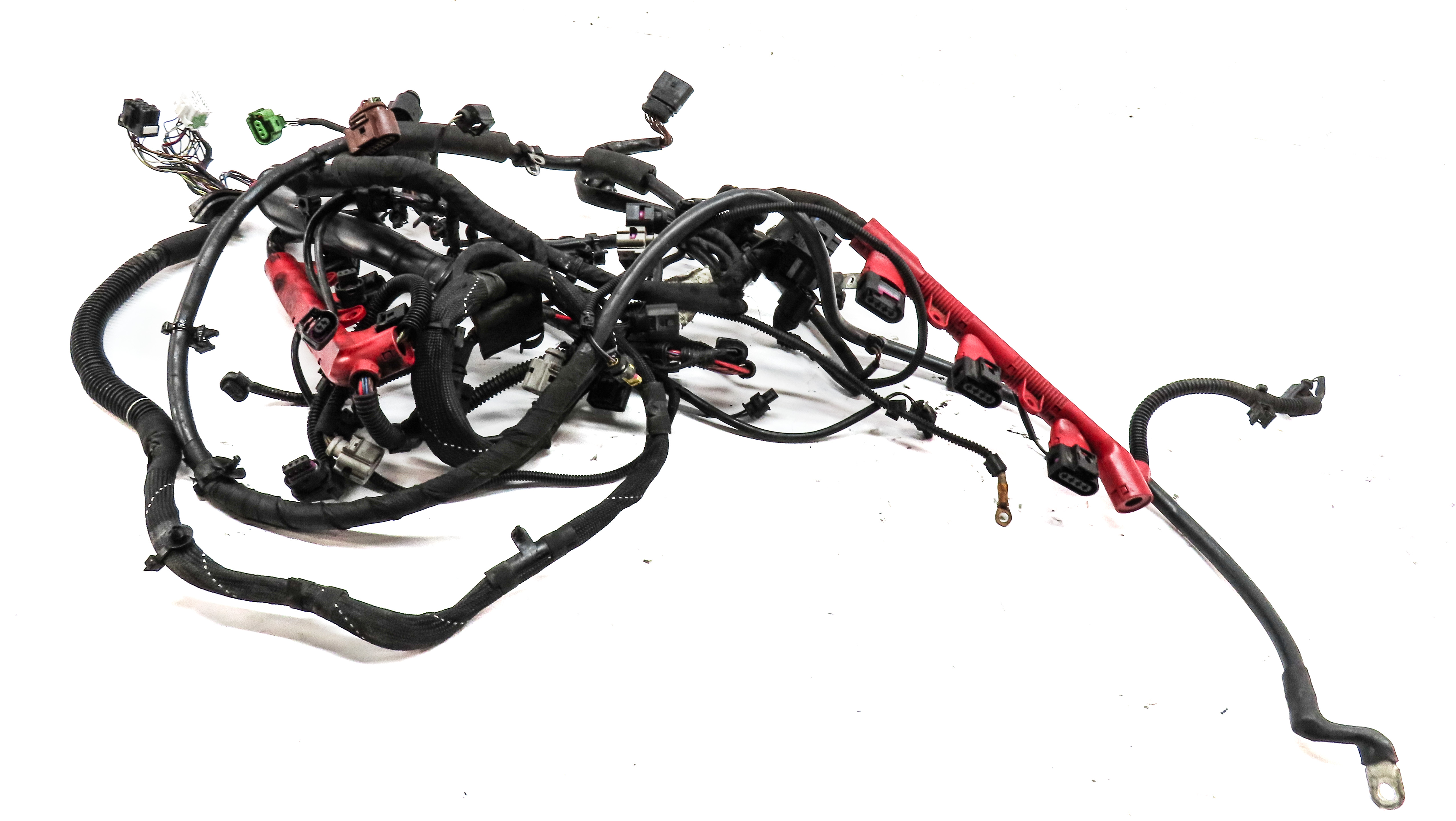 2011 AUDI Q7 (4L) 3.0L SUPER (CJWC) ENGINE WIRE WIRING HARNESS LOOM — exact item pictured